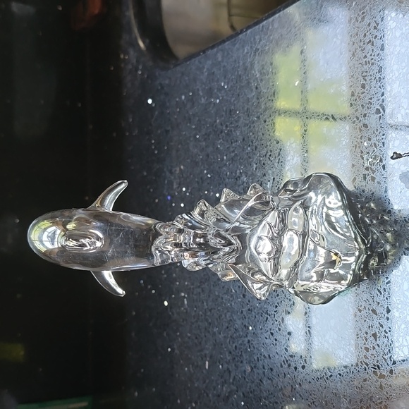 HOST PICK. Vintage. Princess House 24% Lead Crystal  Wonders of the Wild Dolphin - Picture 5 of 7